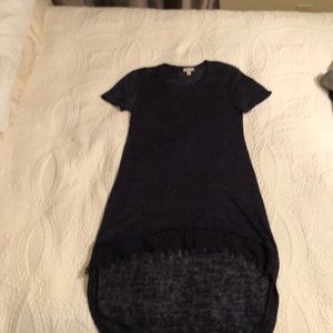 Dark blue Eyeshadow T shirt Dress
